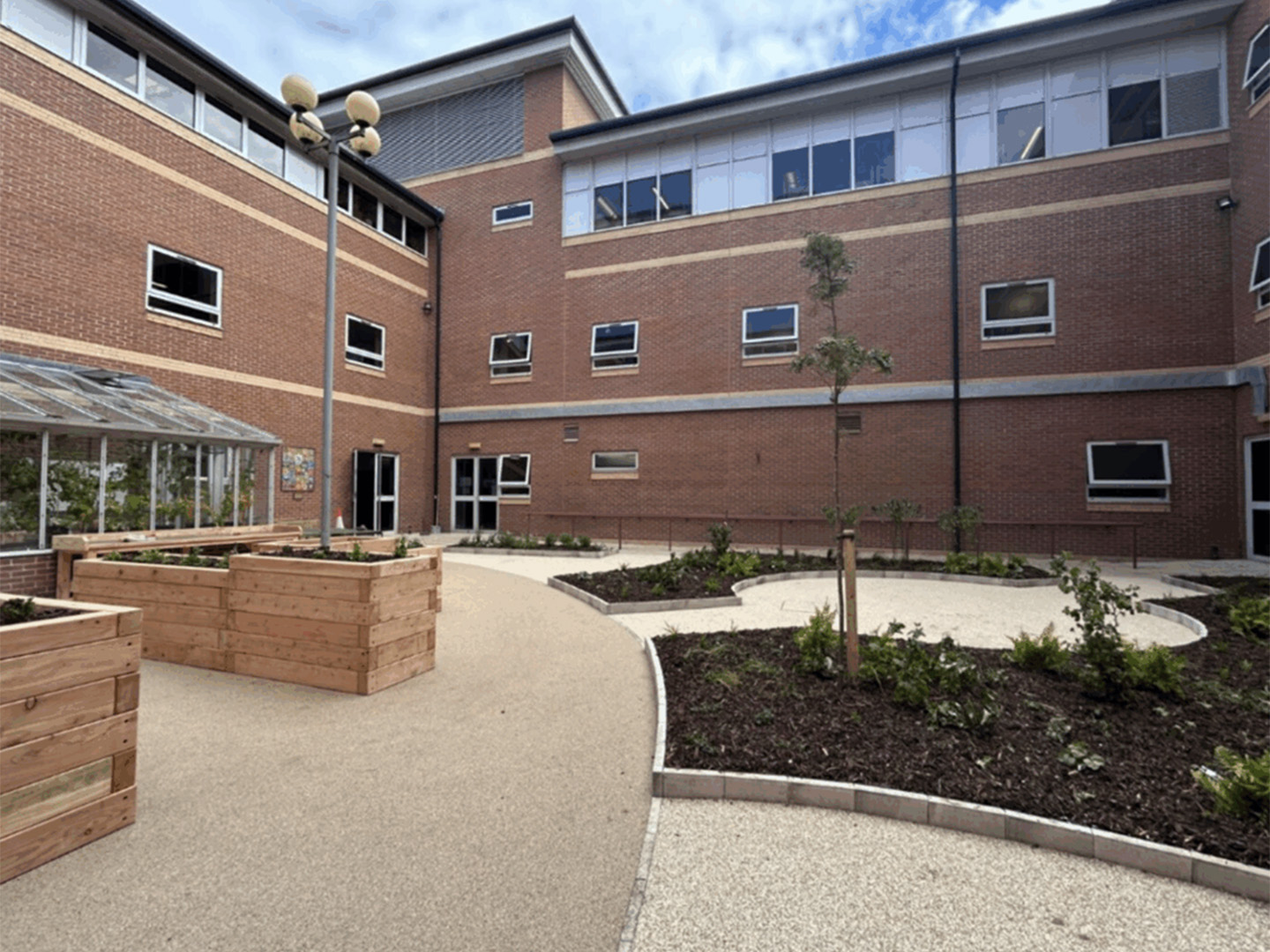 Chapel Allerton Hospital Courtyard Refurbishment